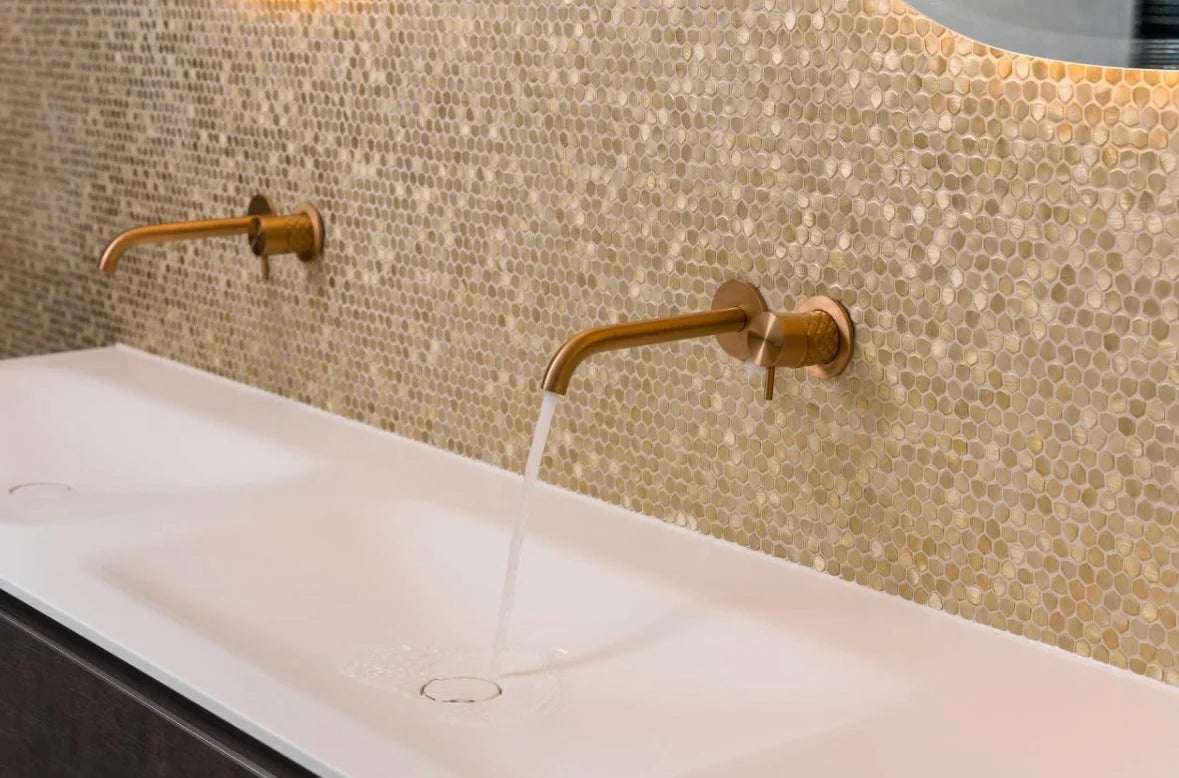 Gold Hexagon Colonial