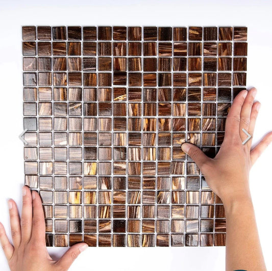 The Mosaic Factory Amsterdam | Brown-Gold