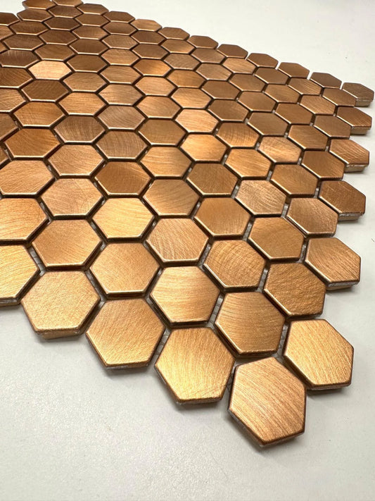 Reflections Copper Hexagon
