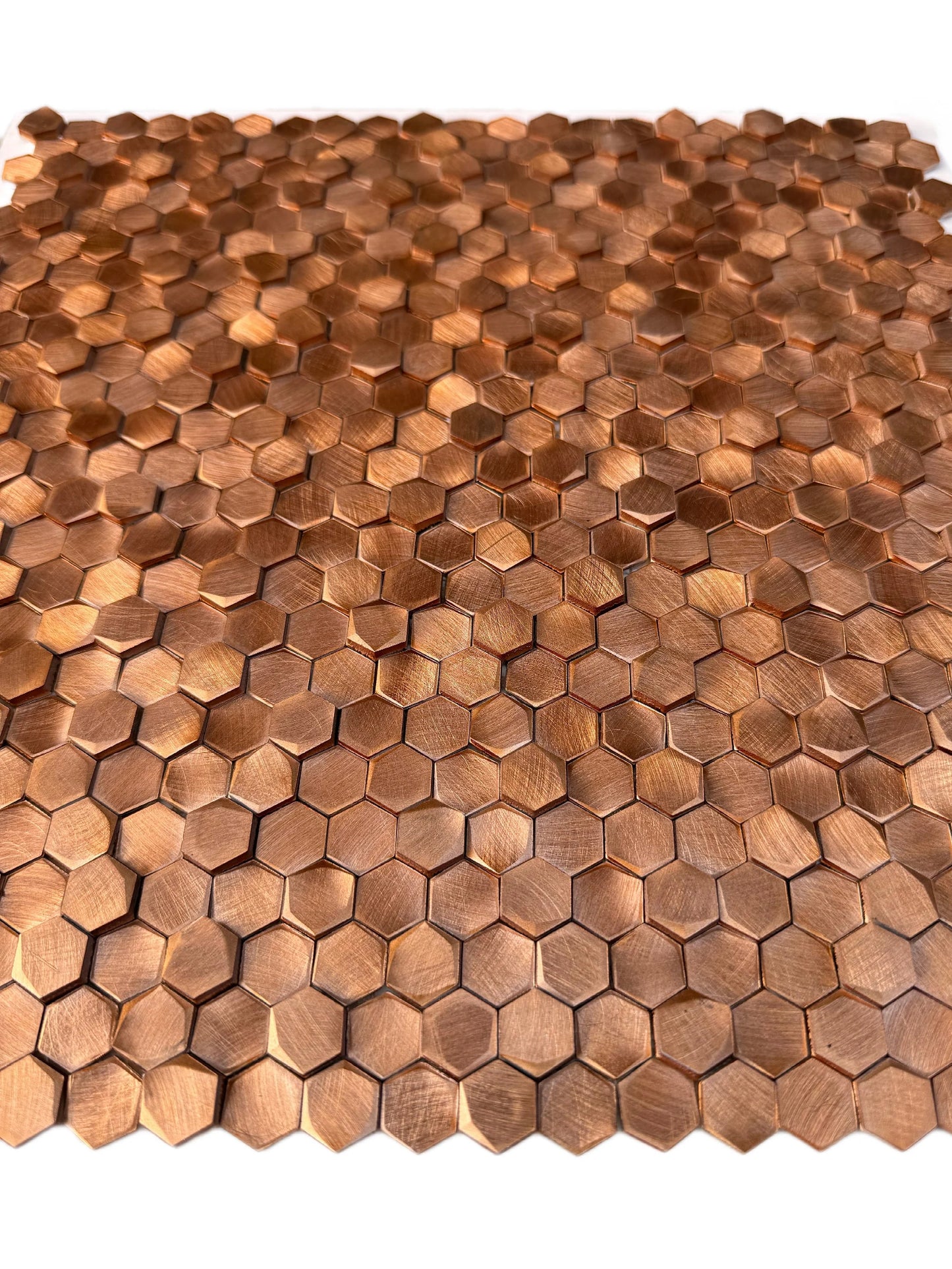 Copper Colonial Hexagon