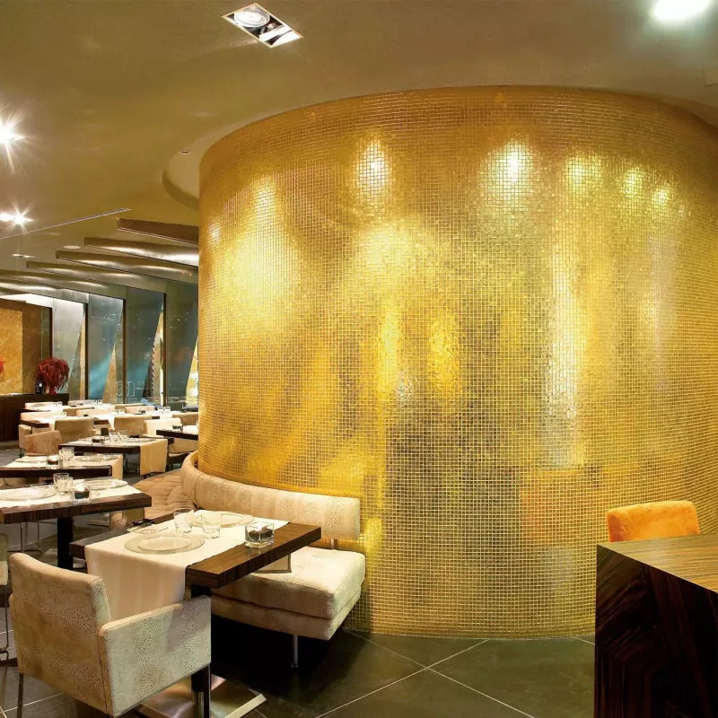 Glasmozaïek Billionare Gold