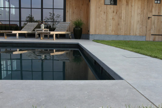 Belgisch Hardsteen | Blauw Gezoet