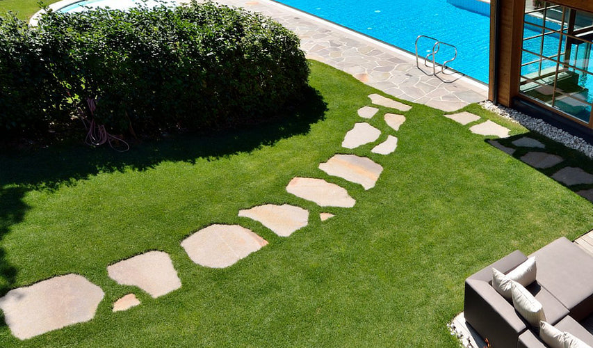 art 793 Flagstones  Italiaans Porfier 2-4pc 20-40mm
