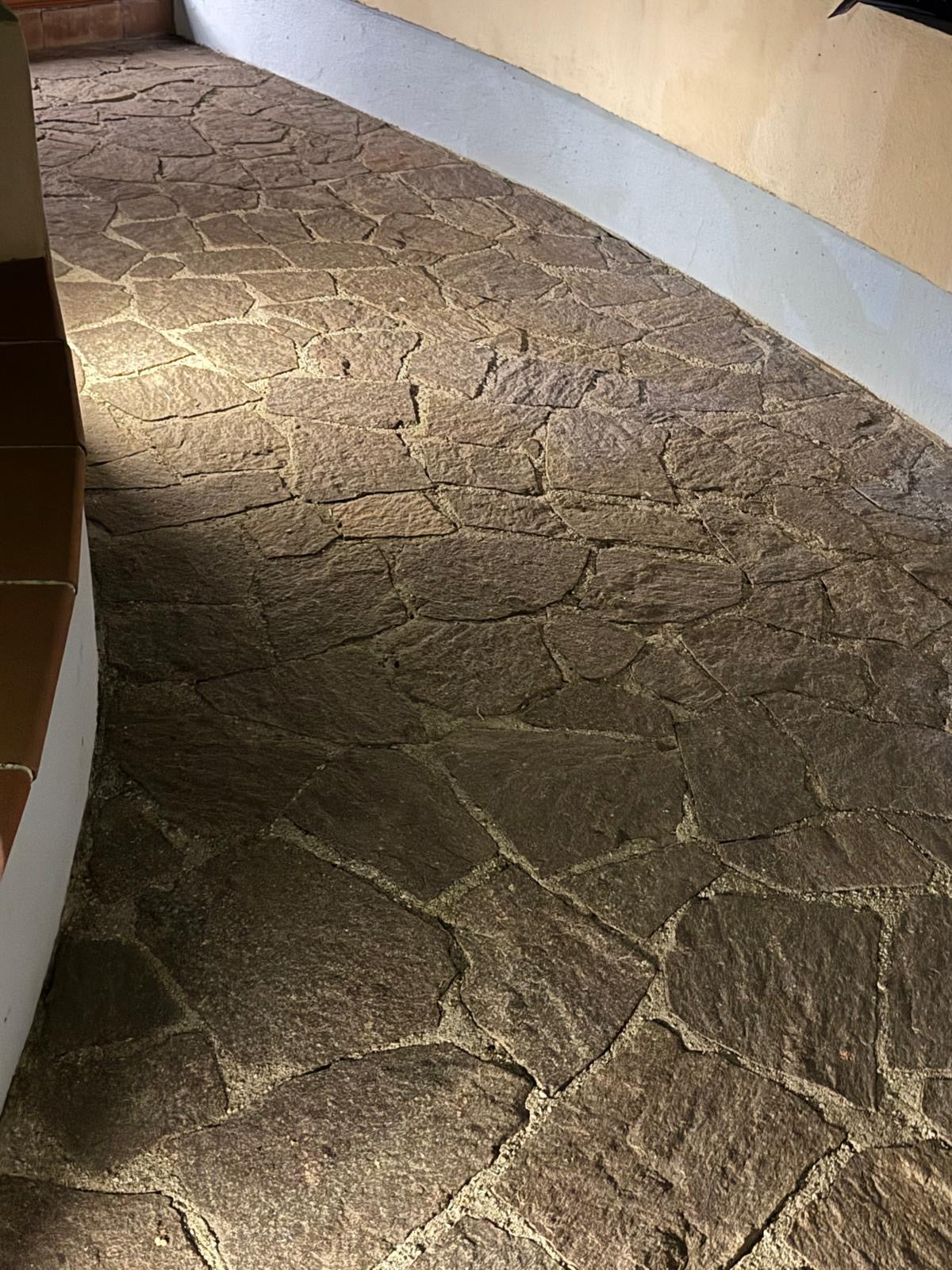 art 793 Flagstones  Italiaans Porfier 2-4pc 20-40mm