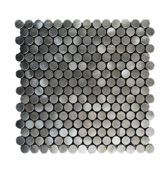 Reflections Gun Metal Penny Round