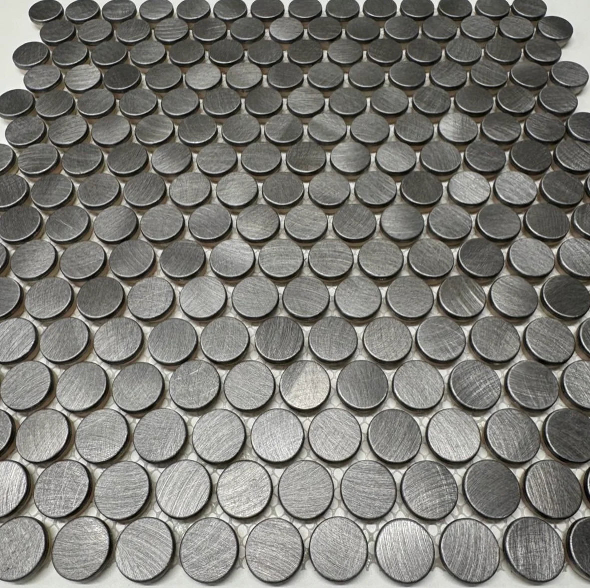 Reflections Gun Metal Penny Round