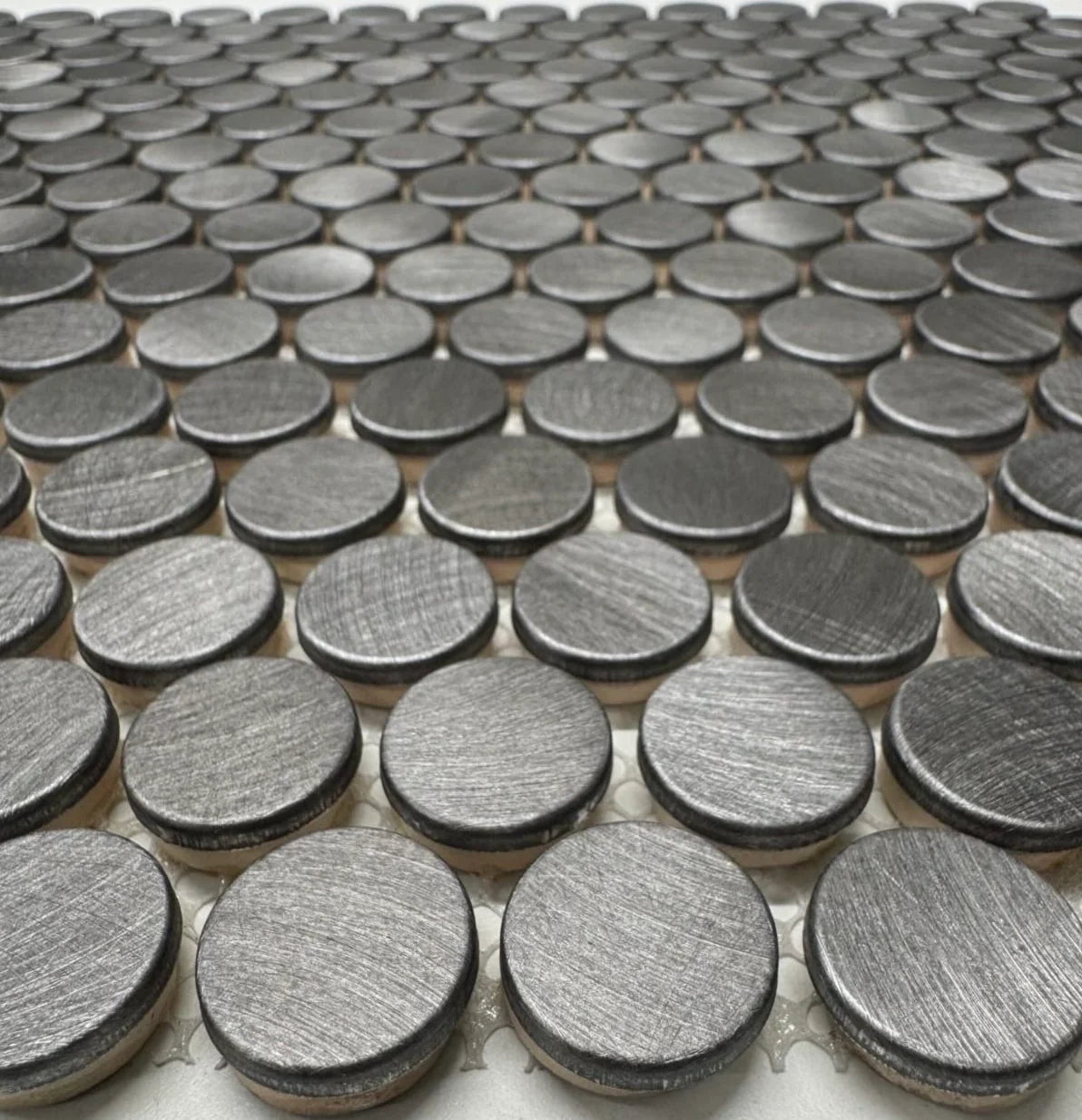 Reflections Gun Metal Penny Round