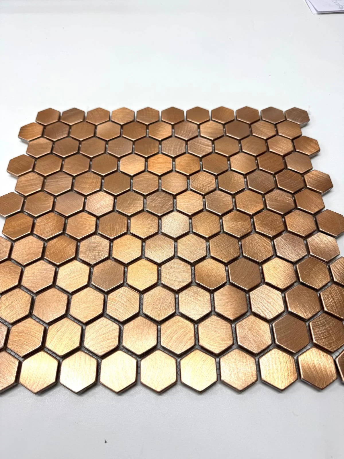 Reflections Copper Hexagon