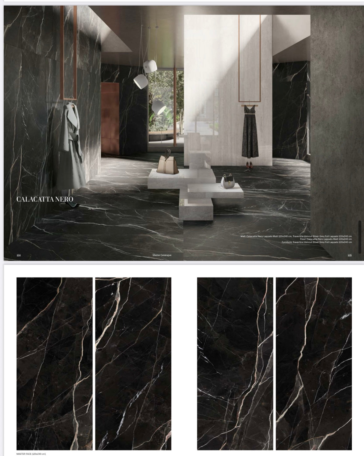 art 780 Callacatta Nero matt | Nexion