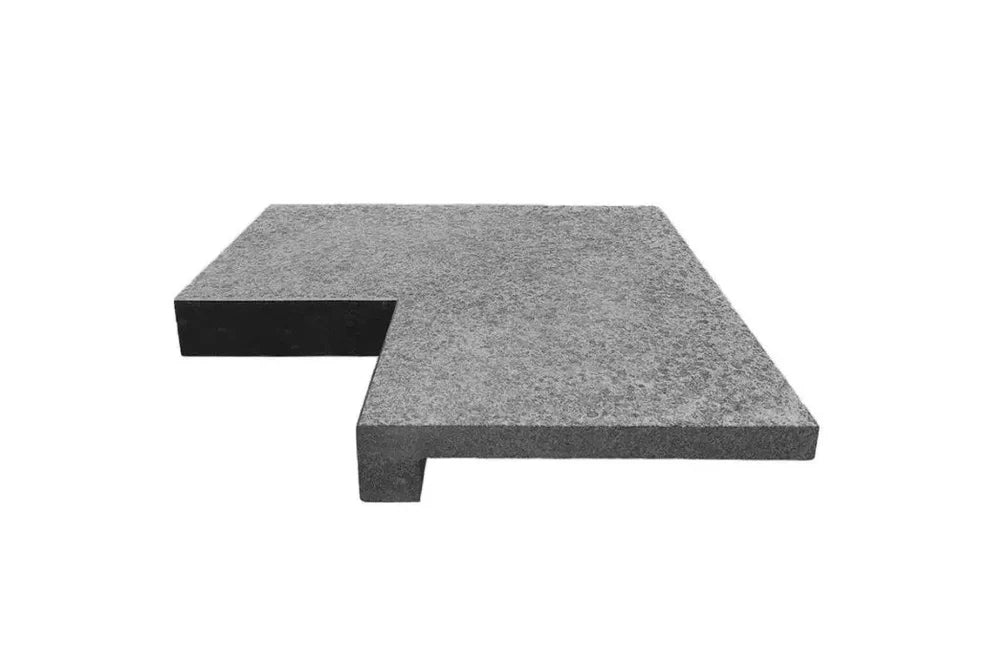 Zwembadrand Basalt | Hoekstukken
