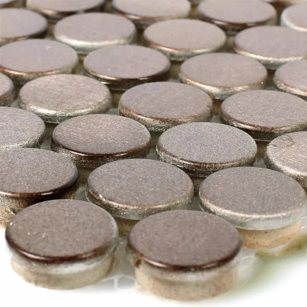 Reflection Penny Round Bronze