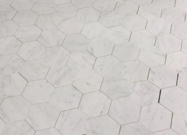 Marmer Hexagon Bianca Carrara - Afbeelding 3