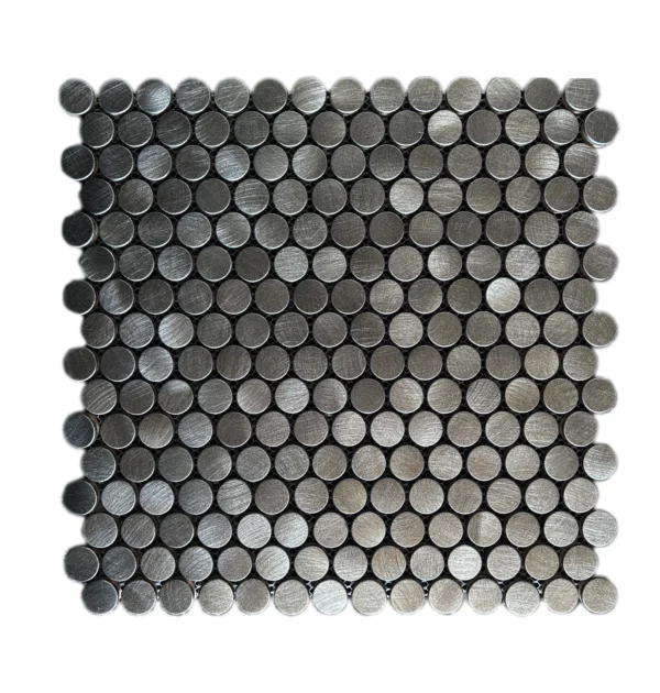 Reflections Gun Metal Penny Round - Afbeelding 3